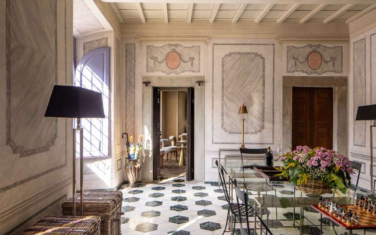 Marble salon